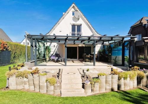 Gartenansicht Haus A