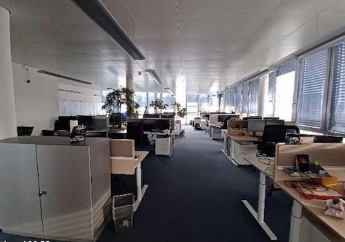 Großraumbüro Obergeschoss