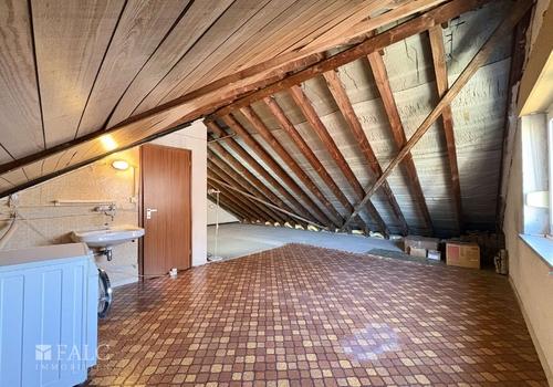 Dachboden mit großer Ausbaureserve