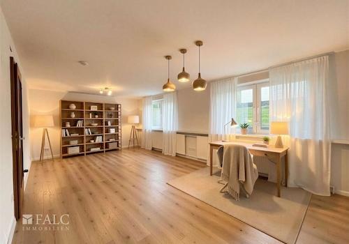 Hobbyraum im Souterrainbereich - (KI generiert)