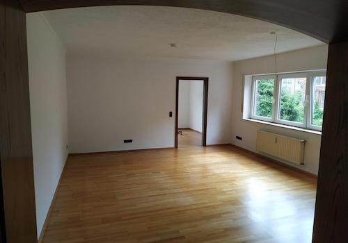 Wohnzimmer Blick zum Garten