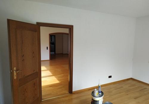 Schlafzimmer Blick Wohnzimmer