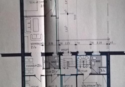 Wohnen Schlafen Bad Diele