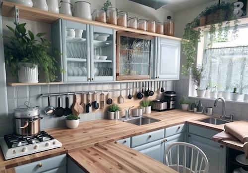 Küche Visualisierung (nachher)