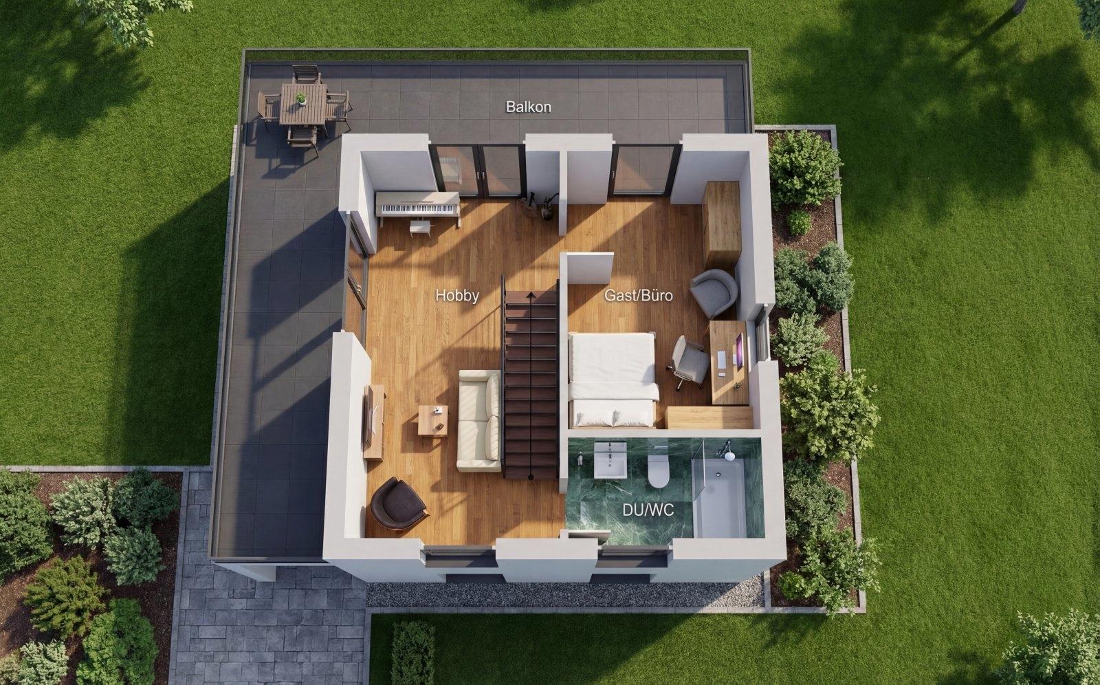 Grundriss DG