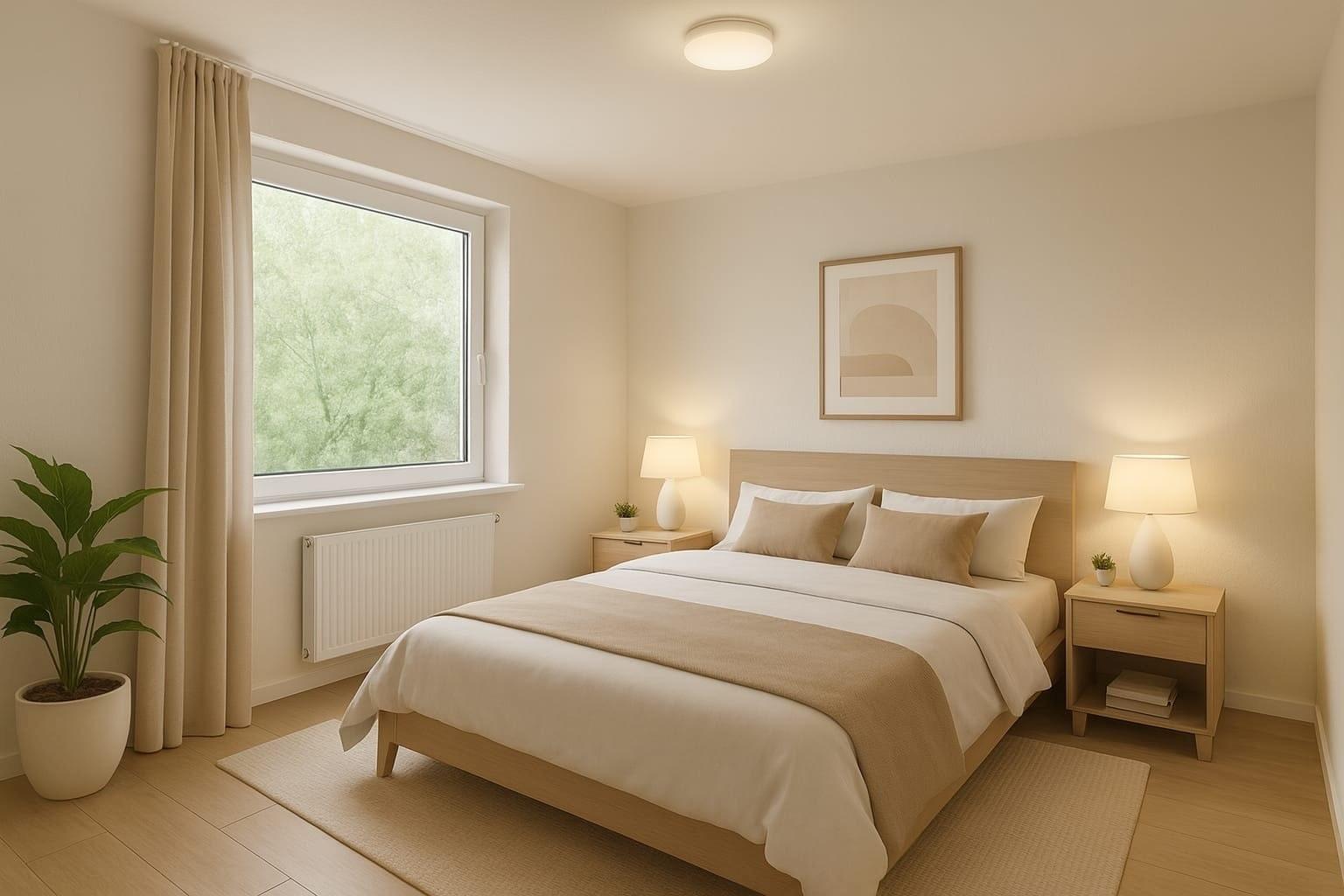 Schlafzimmer Visu.