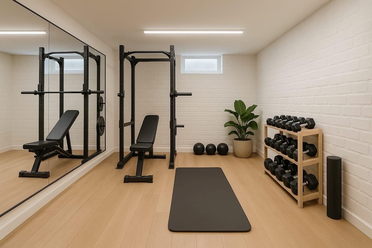 Fitnessraum Visu.