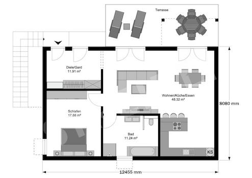 3-Parteienhaus in ruhiger Lage – Kirchseeon, de – Vorschaubild 6