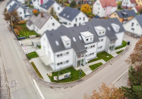 Drohnenansicht Eingang