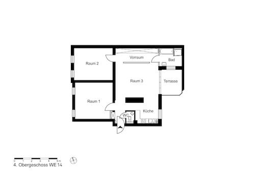 Grundriss WE14
