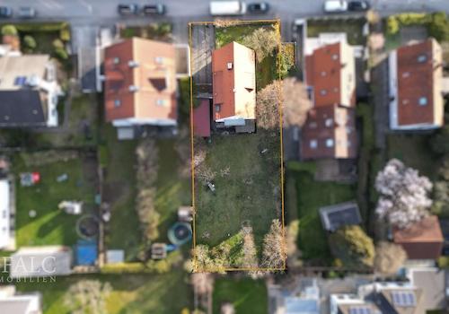 Draufsicht Grundstück