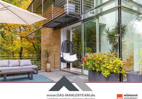 Glas und Lichtspiel vereinen Design und Natur.