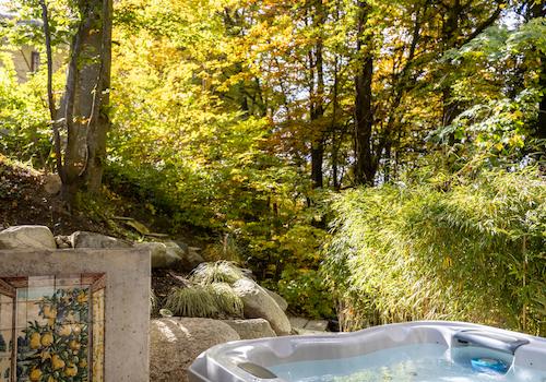 Meine Wellnessoase im Grünen.