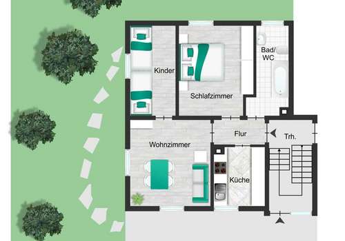 Grundriss-Erdgeschoss