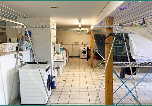Viel Platz im Wasch-...