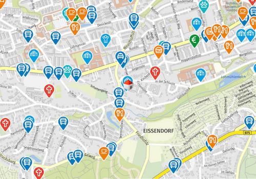 Geolyzer Kartenausschnitt