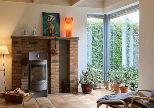 gemütliche Kaminecke 