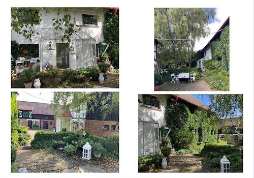 Innenhof und Eingang