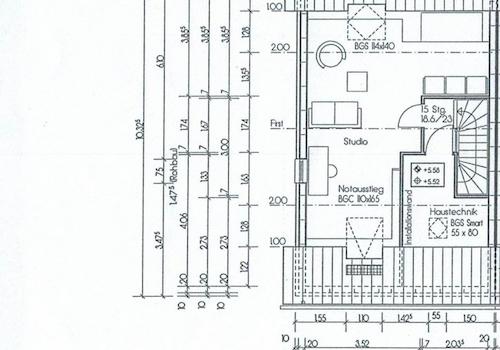 Grundriss Dachgeschoss