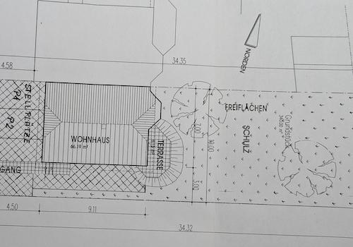 Grundriss Grundstück