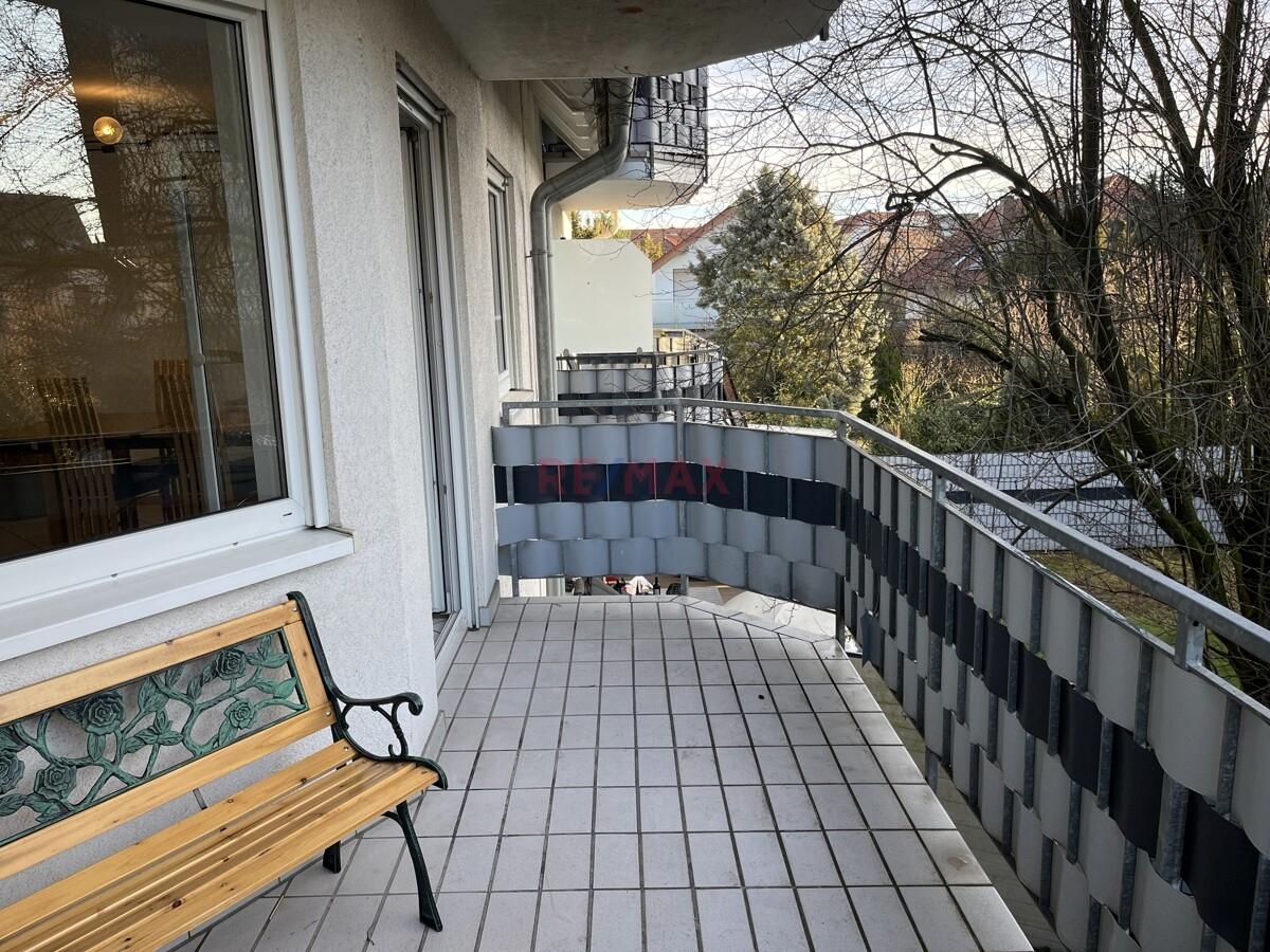 Balkon...