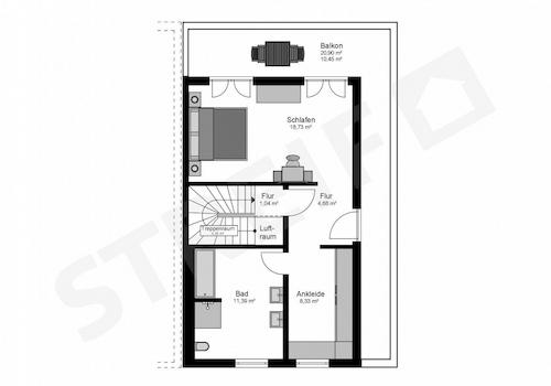 Bild 2 OG 2 linke Reihenhaus compress