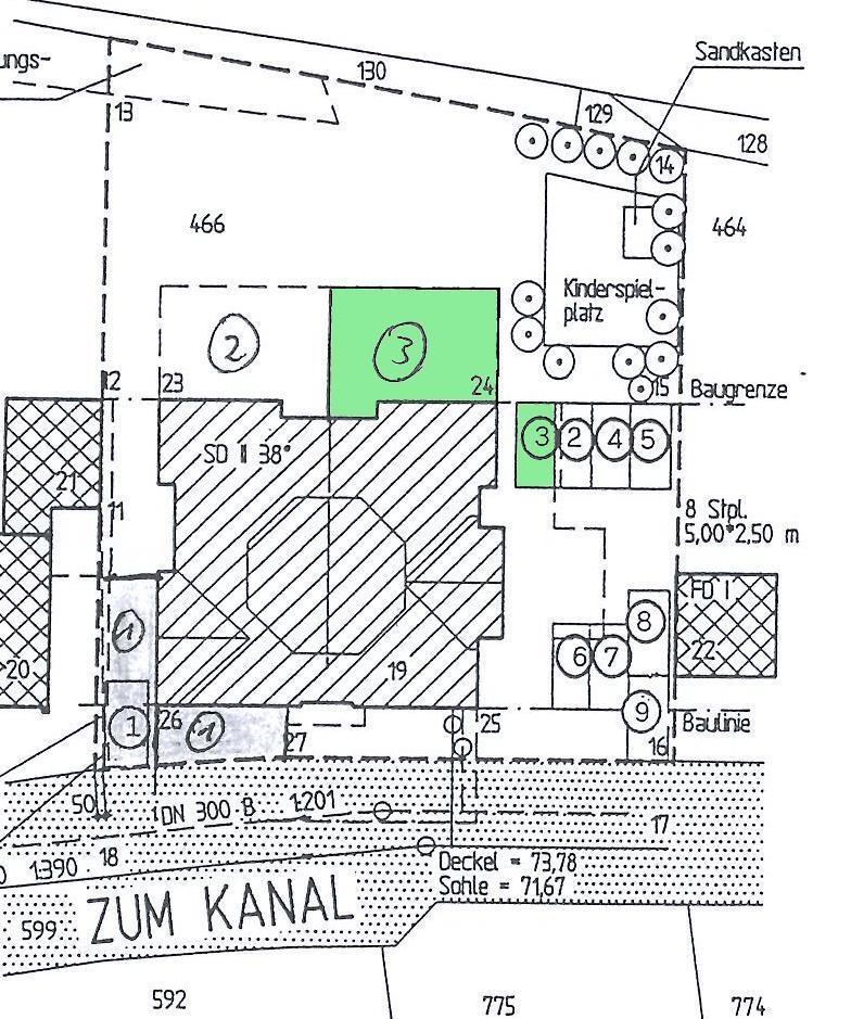 Stellplatzplan Expose