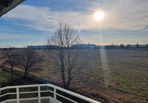 Balkon Sicht nach links