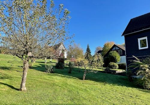 großer Garten mit Gestaltungsmöglichkeiten