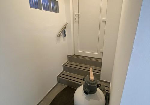 Kellerausgang zum Garten