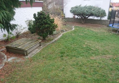 Garten Sandkasten