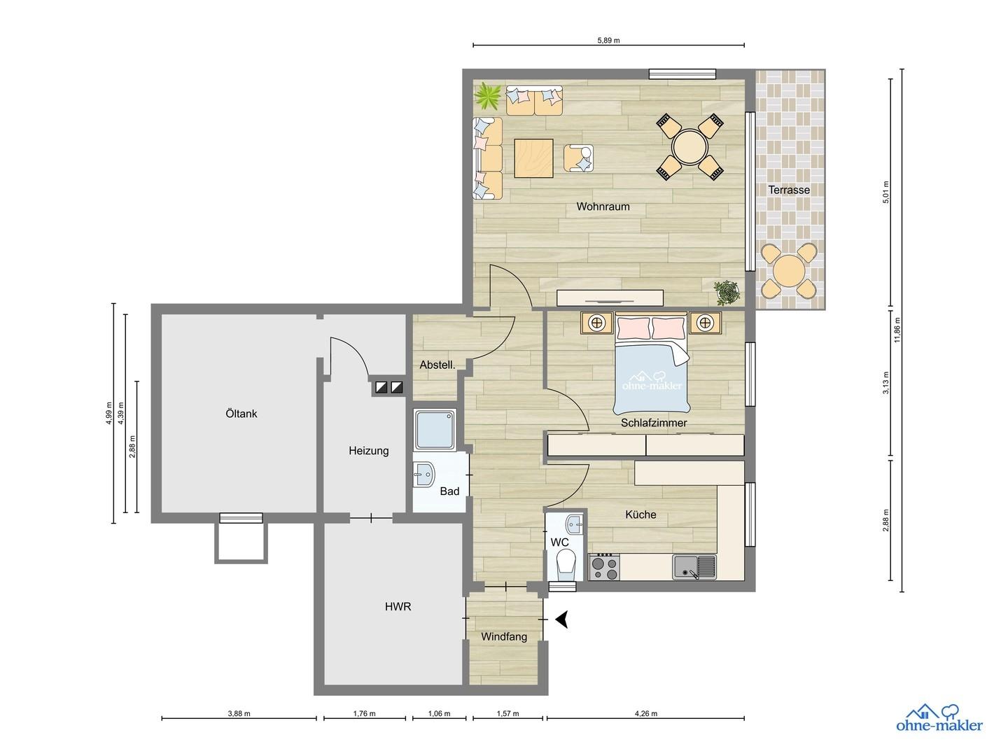 Grundriss EG