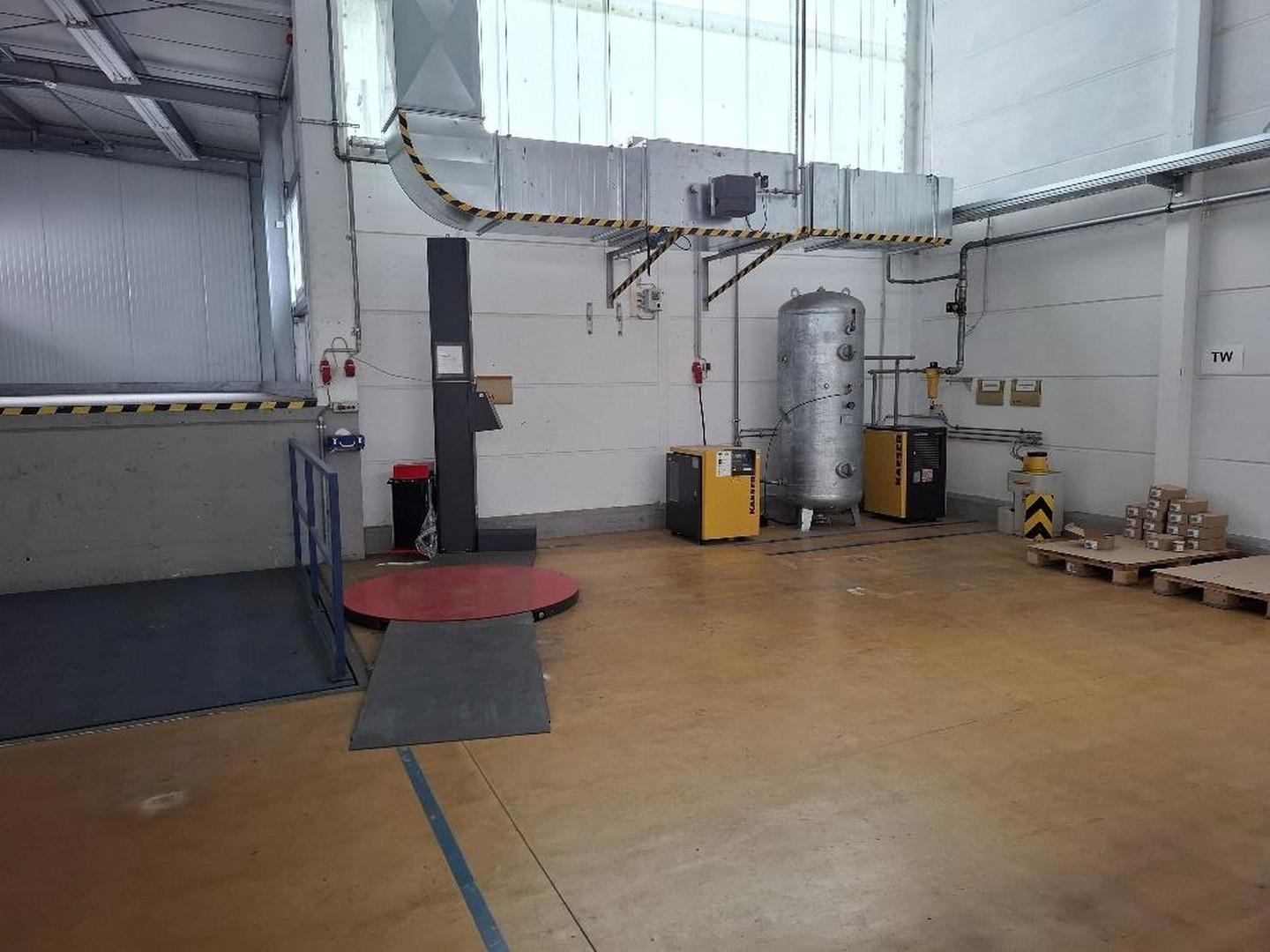 Kompressoranlage und Stretcher