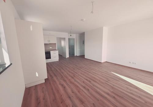 Wohnzimmer und Küche