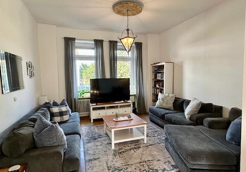 Wohnzimmer, Zugang vom Essbere