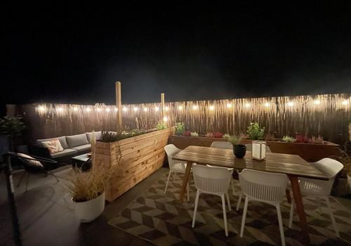 Terasse Abendstimmung