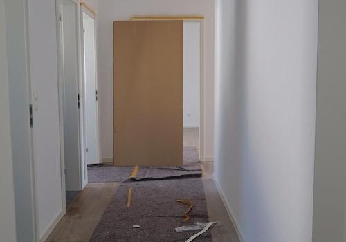 Flur/ Eingangsbereich  im Bau