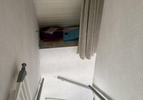 Treppenabgang, Stauraum