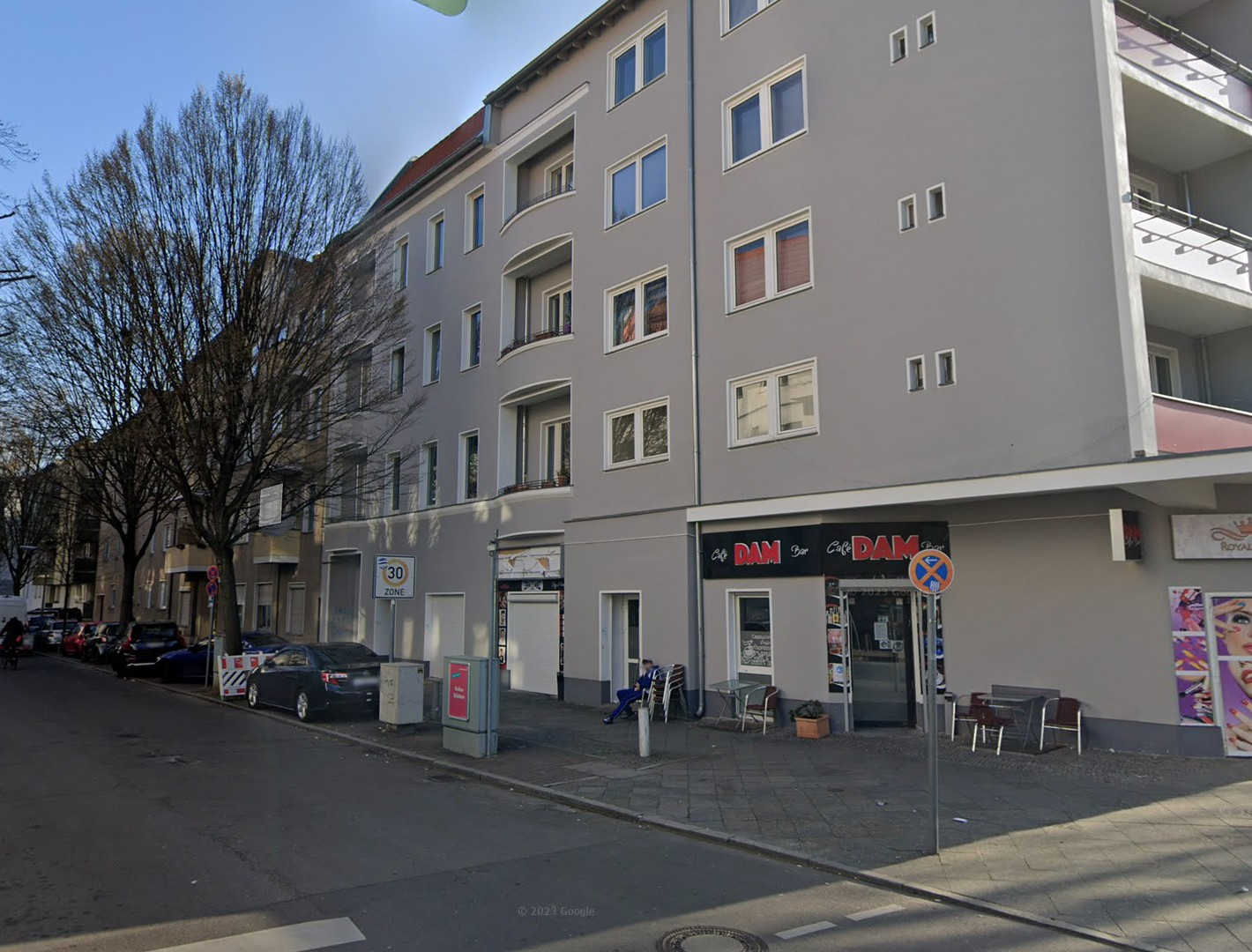 Blick richtung Hechelstr.