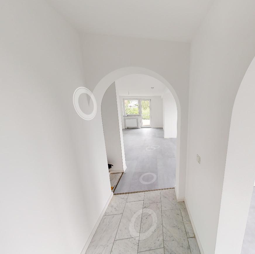 Blick in den Wohn-Essbereich