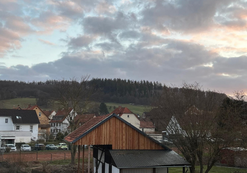Aussicht aus Wohnzimmer
