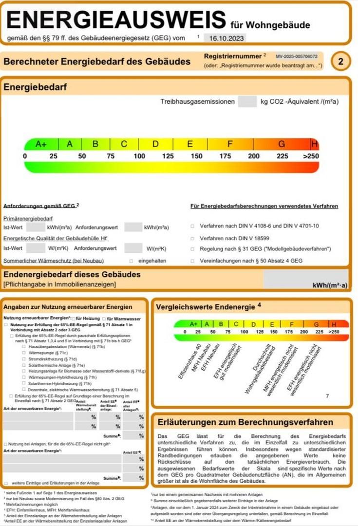 Energieausweis - A