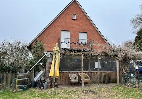 Rückwertige Ansicht