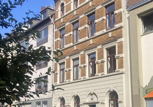 Blick auf das Gebäude