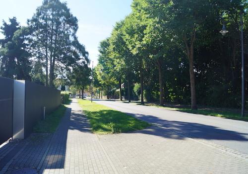 Anliegerstraße Richtung Bad Saarow