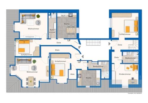 Grundrissplan 2. Obergeschoss