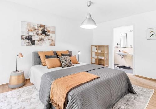 Schlafzimmer mit Bad en Suite