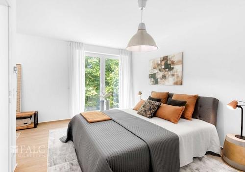 Schlafzimmer mit Bad en Suite