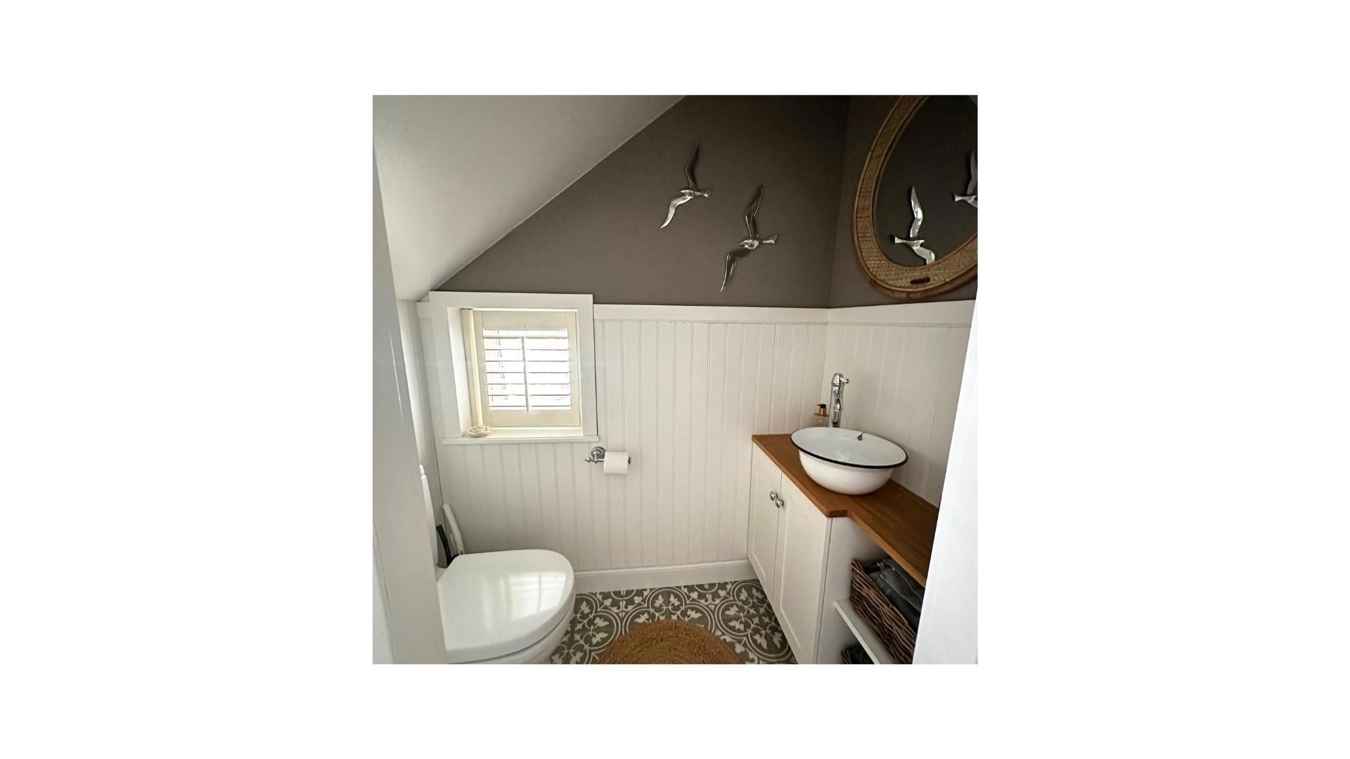 Gäste WC im Eingangsbereich
