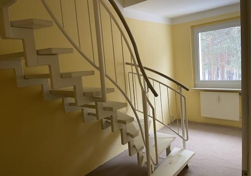 Wendeltreppe zum Obergeschoss